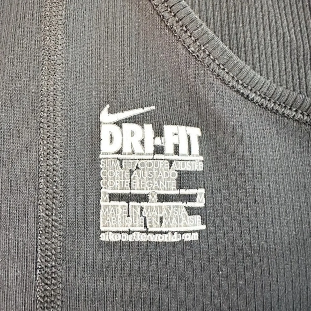 Nike Dri-FIT Women Slim Fit Racerback Tank Top Black Athletic Size M - Picture 8 of 9